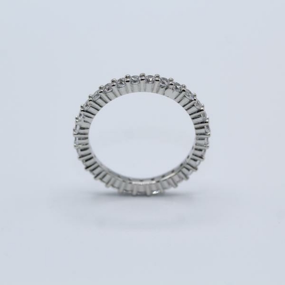 Sparkling Engagement Band - Picture 2 of 2